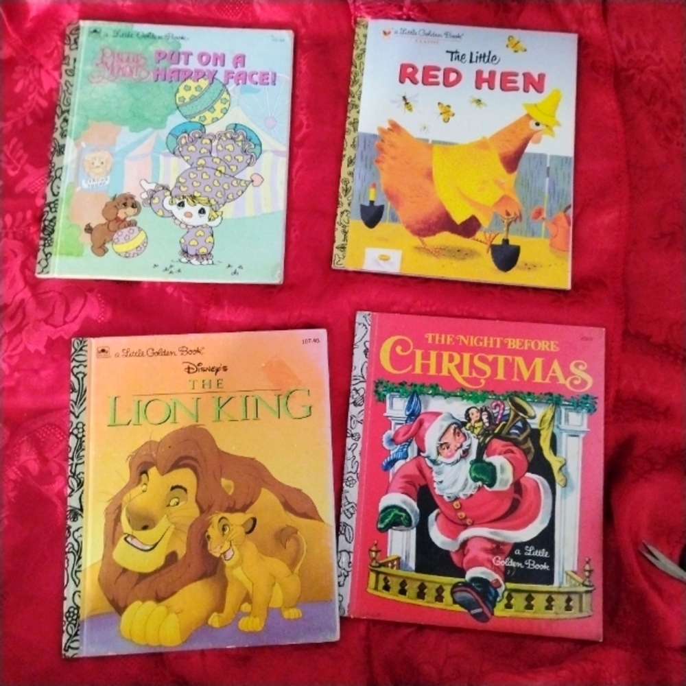 Collection Of Little Golden Books Children's Books '70s, '80s, And 90s. C​​